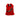 Red Spike Stiletto Dress