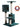 Real Woood Cat Tree House W 2 Private Condos 43" Green